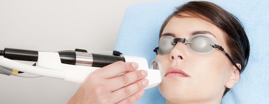 Facial skin field laser rejuvenation